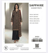 Sapphire - 3 Piece Unstitched Collection