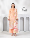 RIYA - 3PC UN-STITCHED LAWN