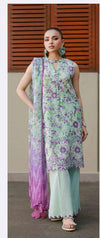 Zellbury Chikankari 3-piece unstitched Collection