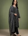 Regalia Black n white – 3 Piece Unstitched Collection