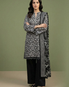 Regalia Black n white – 3 Piece Unstitched Collection