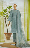 Bin Saeed White Chikankari with Embroidered Dupatta – Ready to Wear
