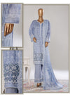 Bin Saeed White Chikankari with Embroidered Dupatta – Ready to Wear