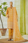 Bin Saeed White Chikankari with Embroidered Dupatta – Ready to Wear