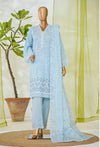 Bin Saeed White Chikankari with Embroidered Dupatta – Ready to Wear