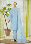 Bin Saeed White Chikankari with Embroidered Dupatta – Ready to Wear