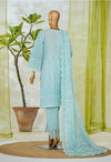 Bin Saeed White Chikankari with Embroidered Dupatta – Ready to Wear