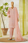 Bin Saeed White Chikankari with Embroidered Dupatta – Ready to Wear