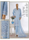 Bin Saeed White Chikankari with Embroidered Dupatta – Ready to Wear