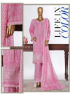 Bin Saeed White Chikankari with Embroidered Dupatta – Ready to Wear