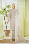 Bin Saeed White Chikankari with Embroidered Dupatta – Ready to Wear