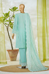 Bin Saeed White Chikankari with Embroidered Dupatta – Ready to Wear