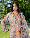 Charizma C-Print 3 Piece Unstitched Lawn Suit
