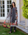 Charizma C-Print 3 Piece Unstitched Lawn Suit