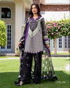 Charizma C-Print 3 Piece Unstitched Lawn Suit